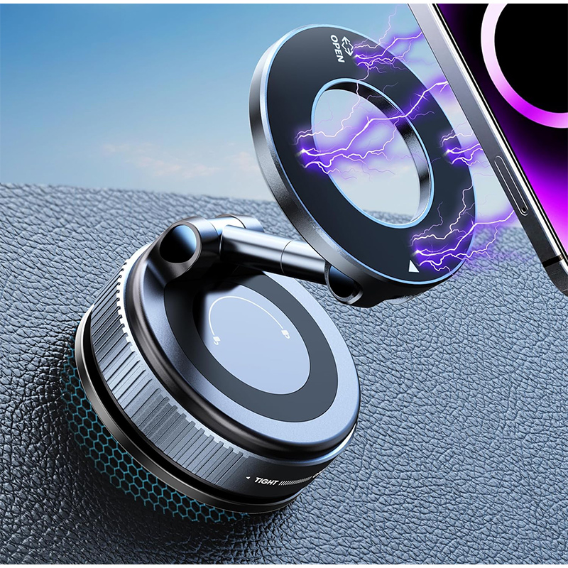 Car Vacuum - Suporte Magnético Dobrável para Telefone com