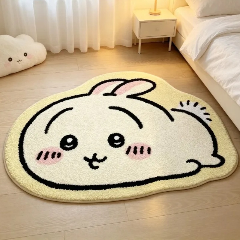 Car Floor Mat - Tapete de Pelúcia Chiikawa Anime Hachiware