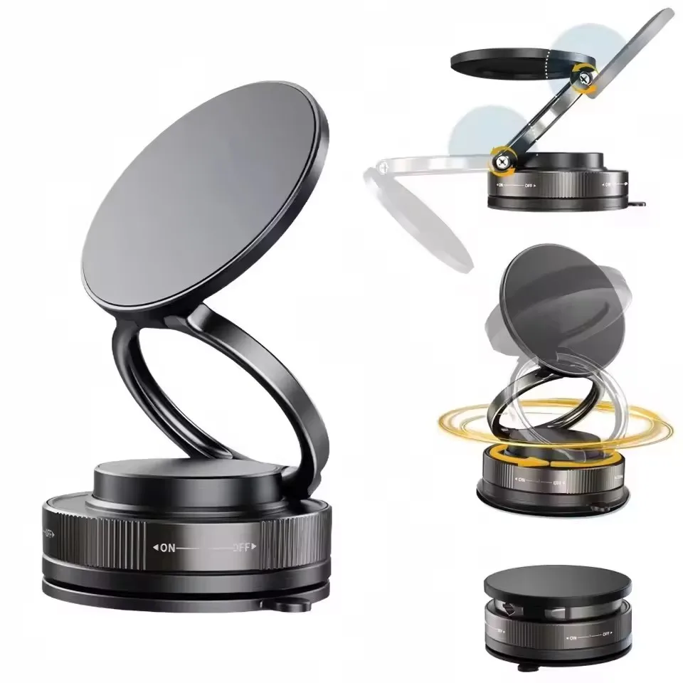 Car Vacuum - 360 atualizado ° Suporte magnético para