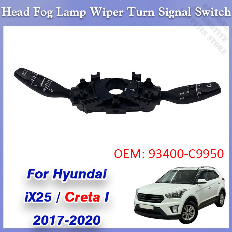 Car Wiper - 93400-C9950 Interruptor de Farol, Luz de