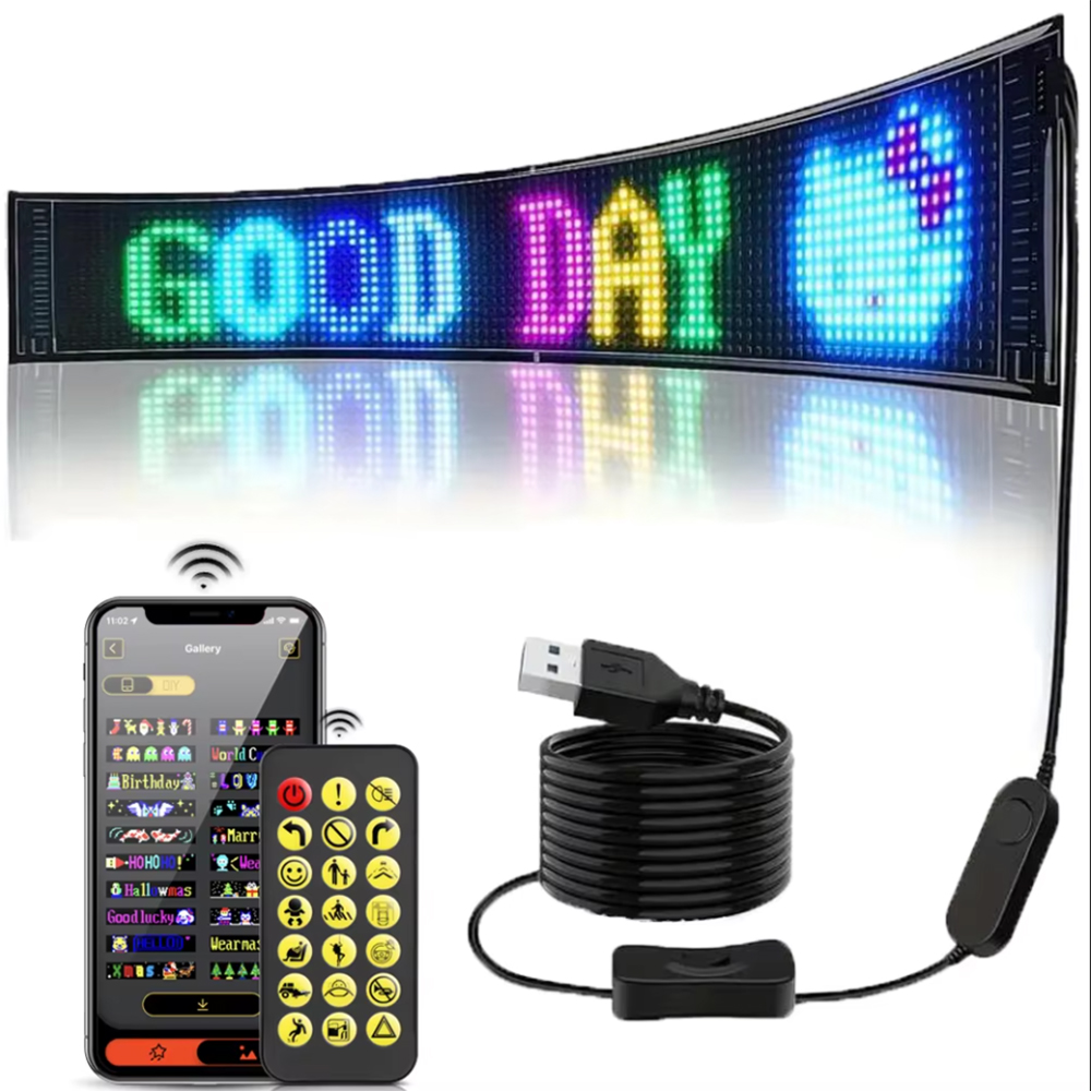 Car Led Light - Painel de pixel de matriz de