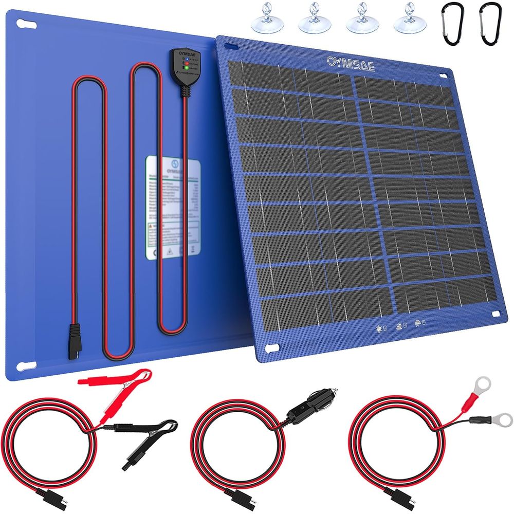 Car Charger - Carregador Solar Portátil 30W para Bateria