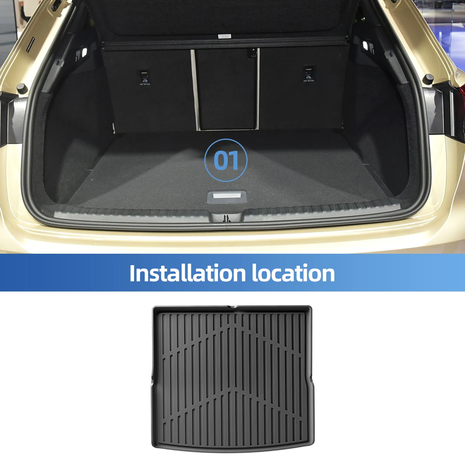 Car Floor Mat - Tapetes de Carro Smabee para Audi