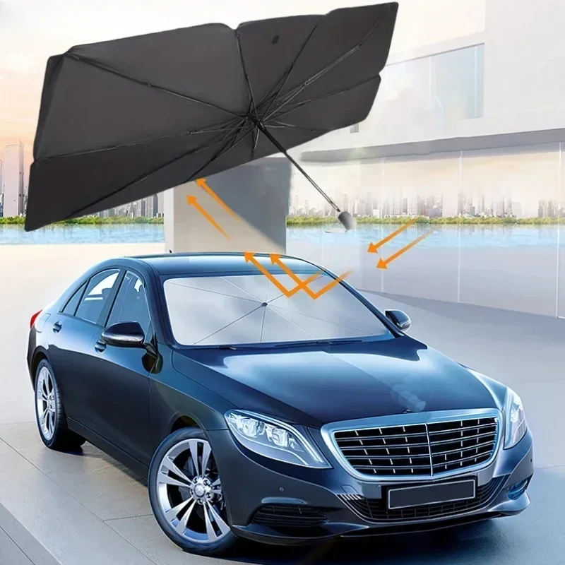 Windshield Sun Shade - Protetor Solar para Carro, Acessórios para