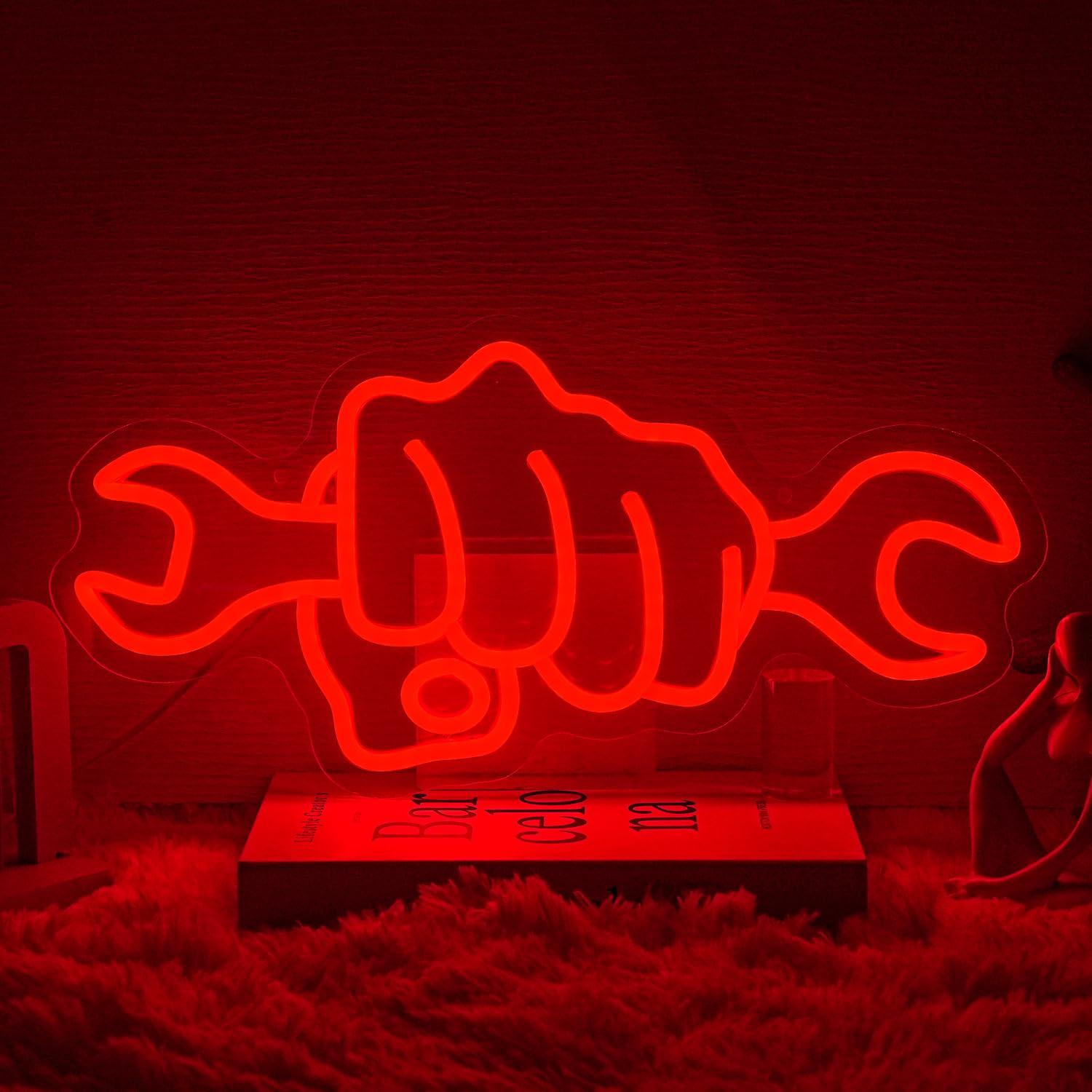 Car Led Light - Letreiro de néon com luzes LED