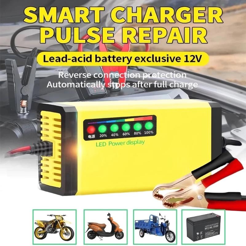 Car Charger - Carregador de Bateria Universal Inteligente 12V
