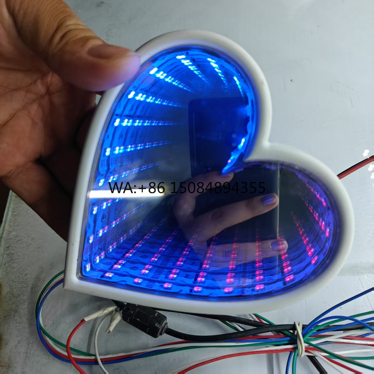 Car Mirror - Decoração de Parede com Espelho Infinito