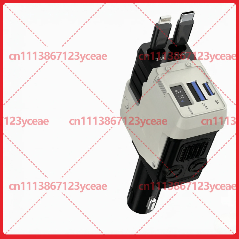 Car Charger - Carregador de carro Mecha, 120W, carregamento