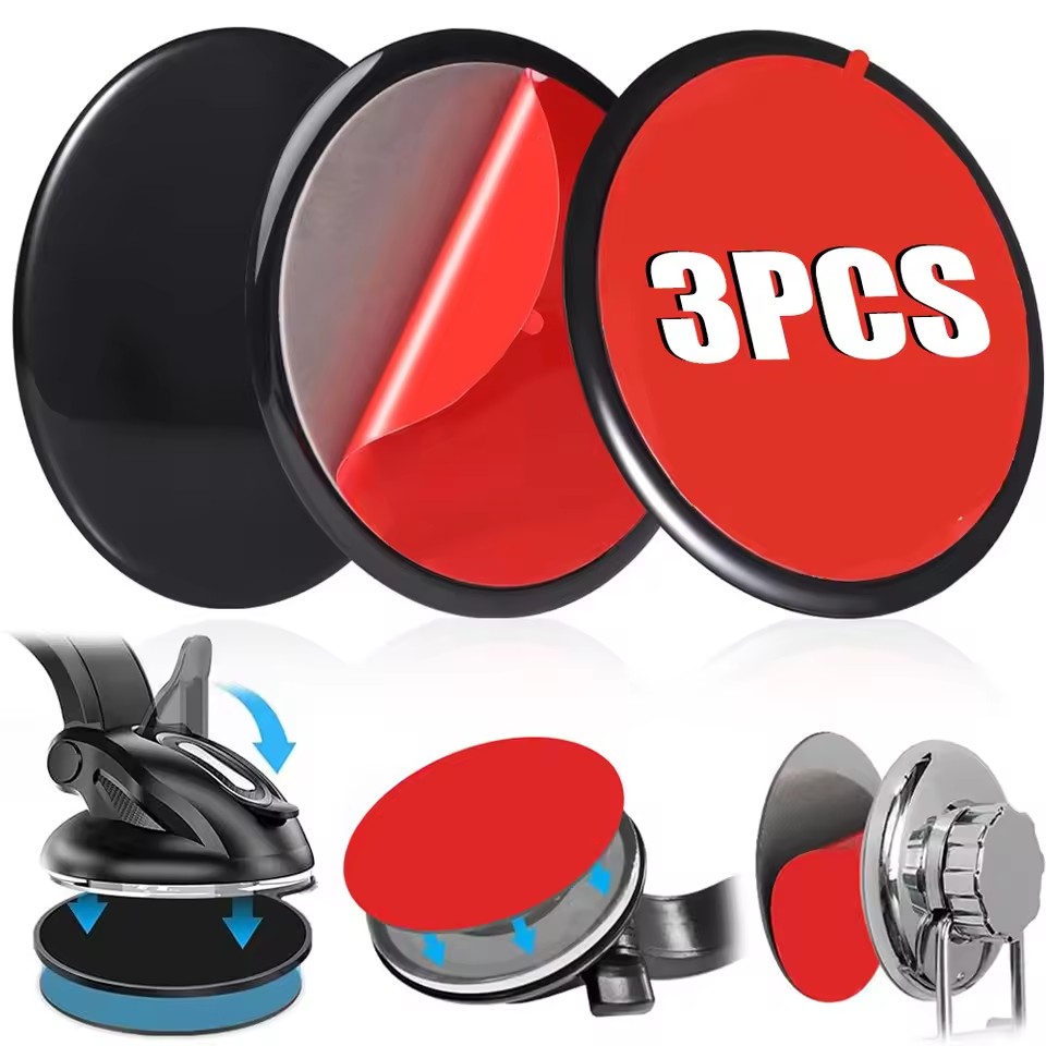 Car Phone Holder - Conjunto Universal de Almofadas Adesivas para