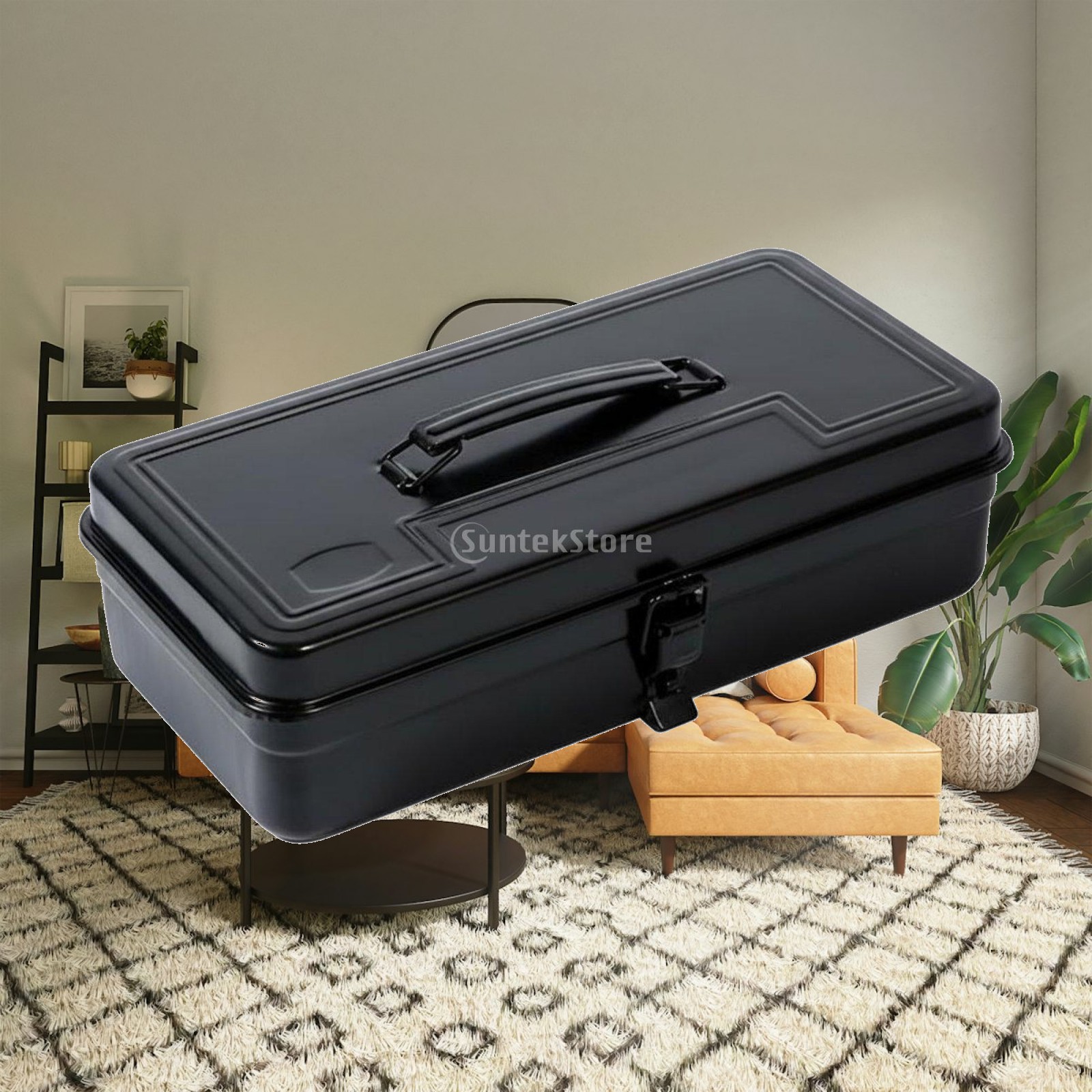Car Organizer - Caixa de Ferramentas de Ferro Reforçada,