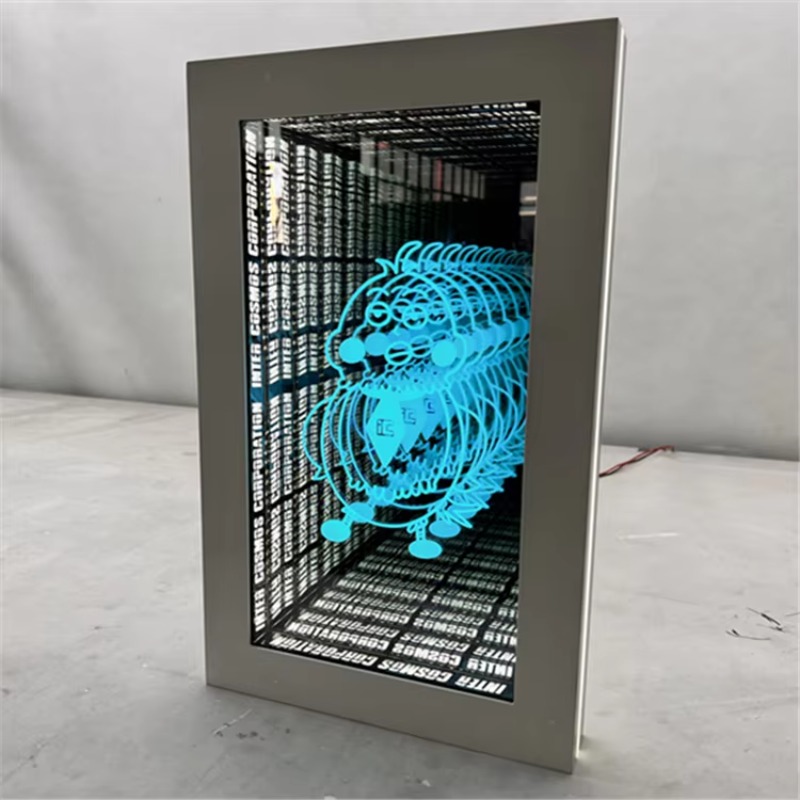 Espelho LED Infinito 3D Person - Car Mirror avaliação e preço