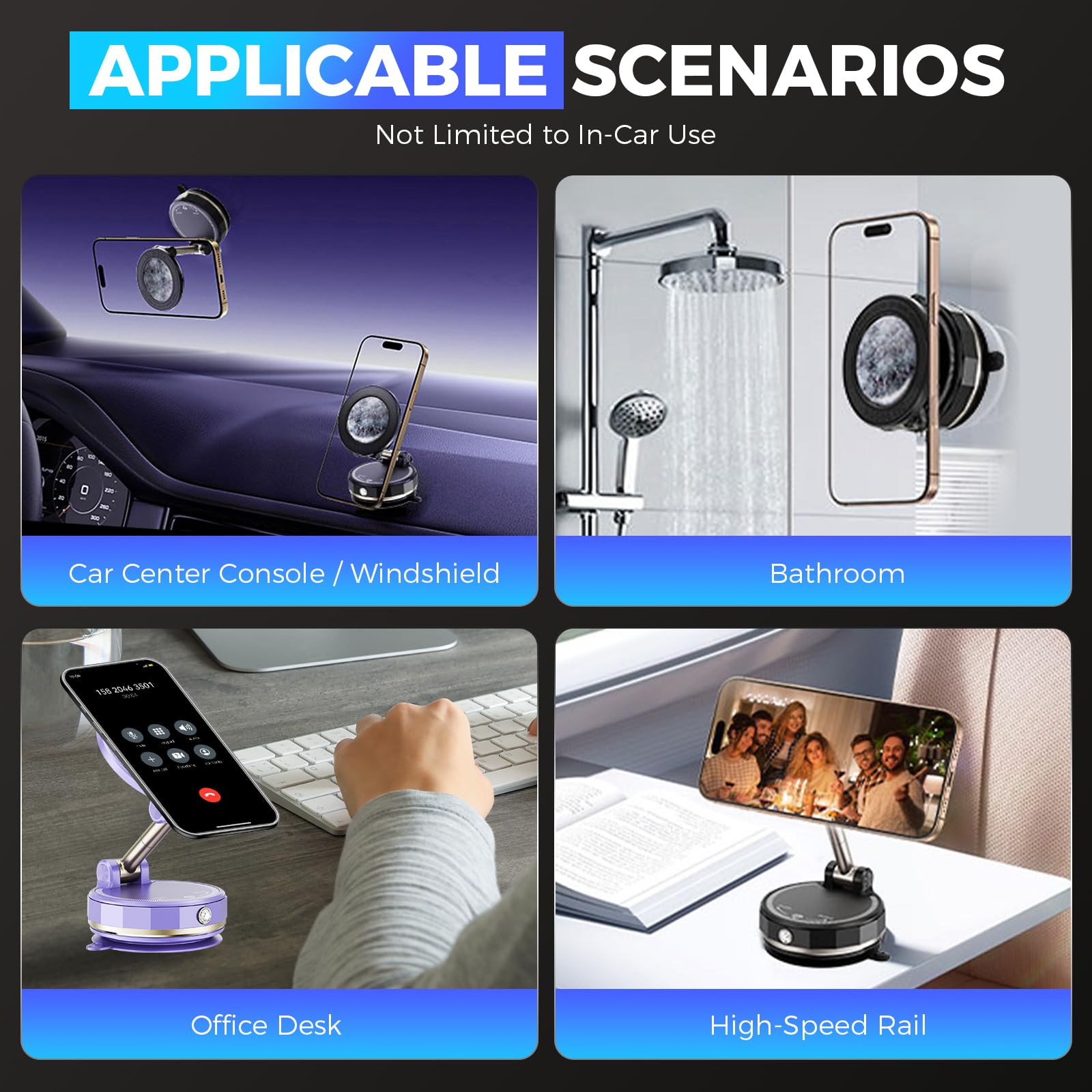 Suporte magnético para telemóv - Car Vacuum avaliação e preço