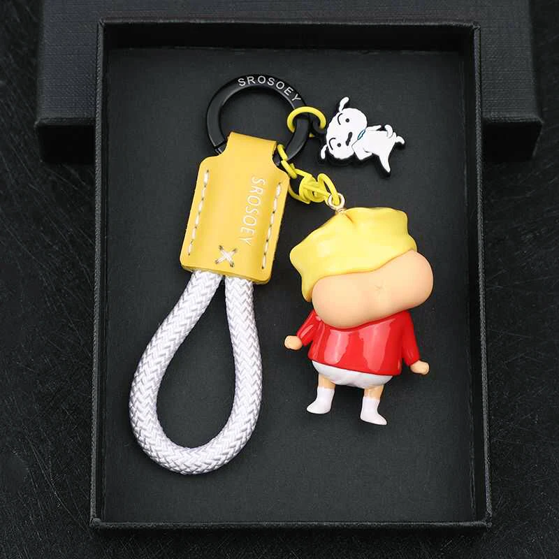 Chaveiro de figura fofa do ani - Car Accessories Japanese avaliação e preço