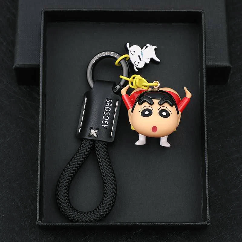 Chaveiro de figura fofa do ani - Car Accessories Japanese avaliação e preço