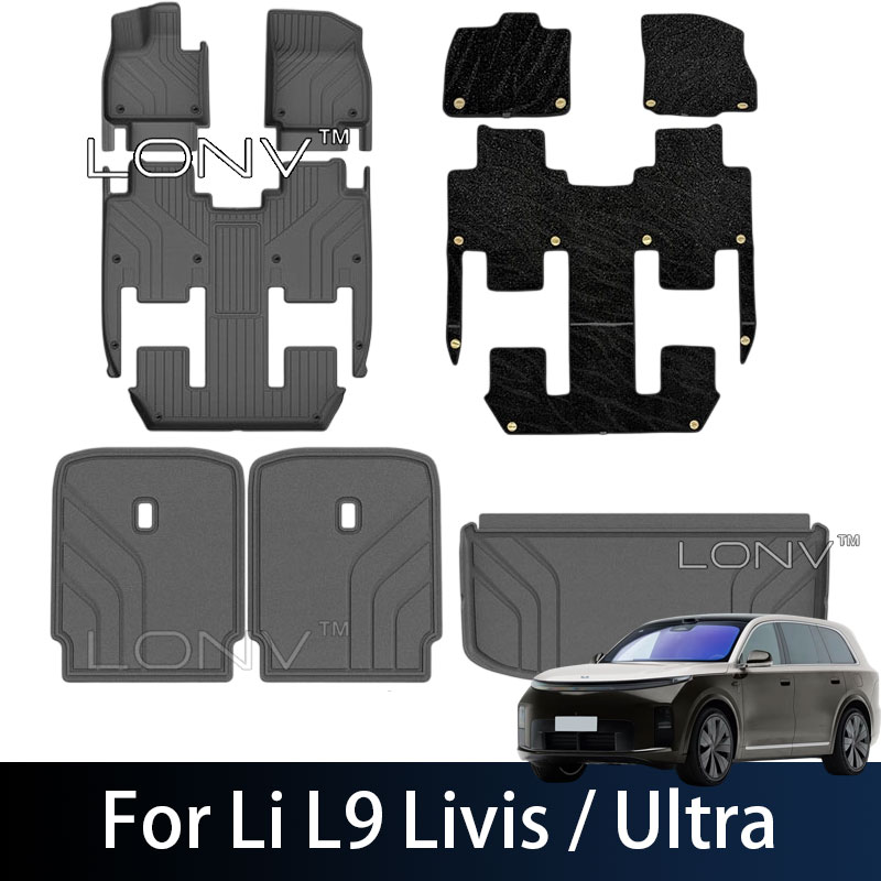 Para Li L9 Livis / Ultra 2026  - Car Floor Mat avaliação e preço