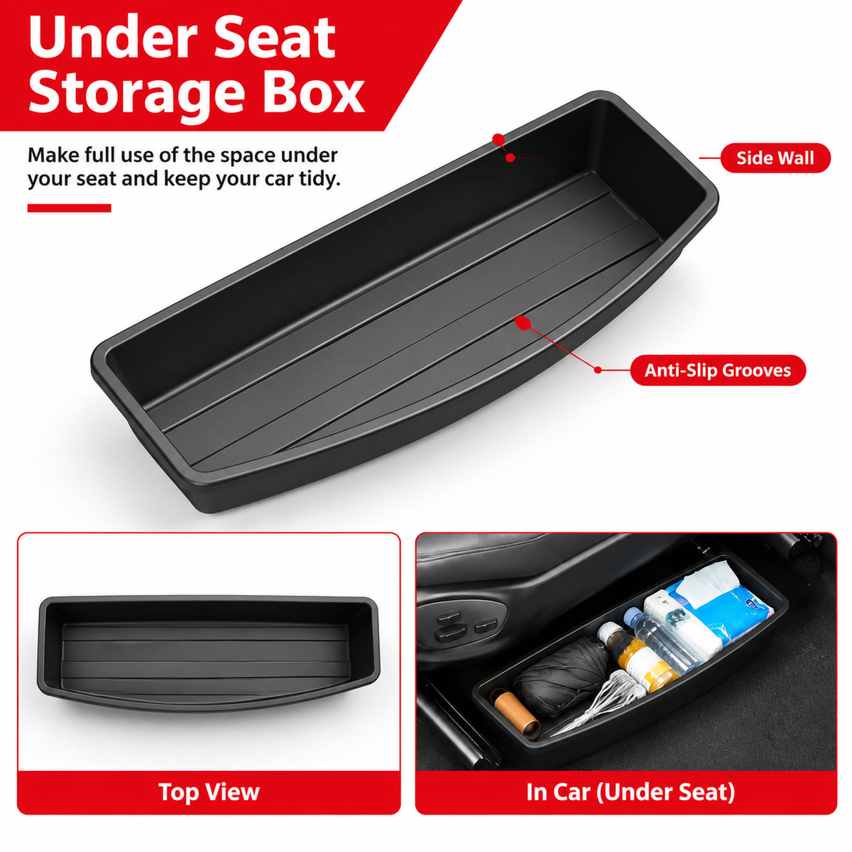 Bandeja de armazenamento para  - Car Cable Organizer avaliação e preço