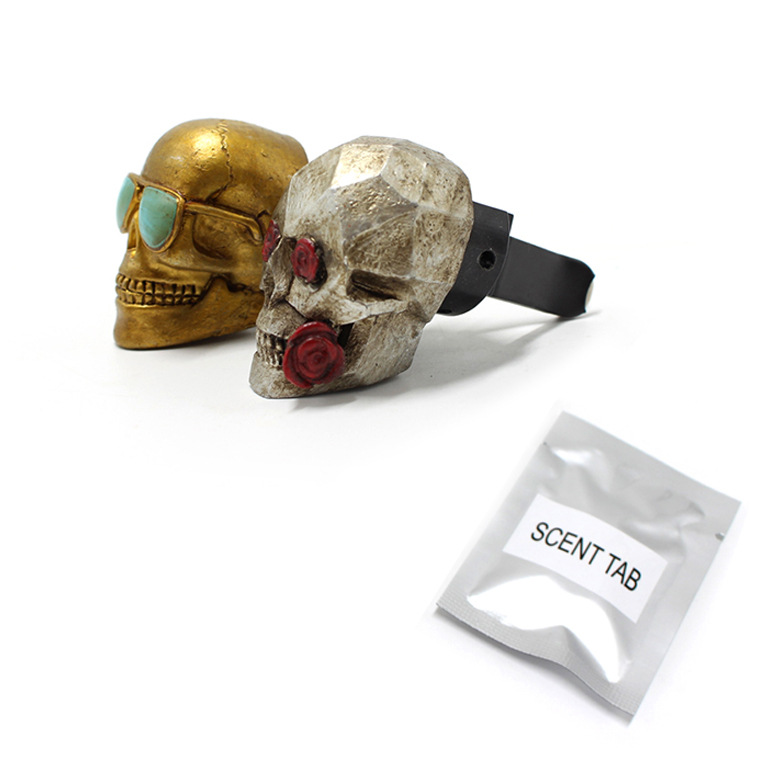 2 ‌ pçs/set Resina Rose Skull  - Car Air Freshener avaliação e preço