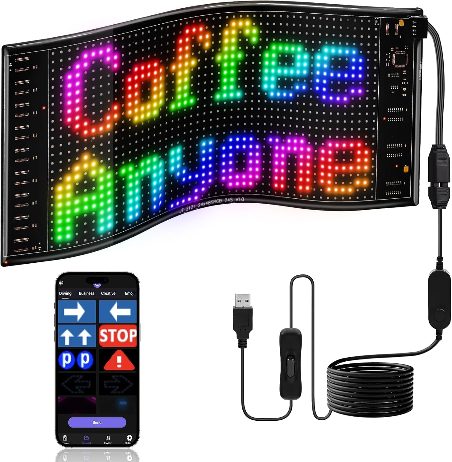 Painel de pixel de matriz led  - Car Led Light avaliação e preço