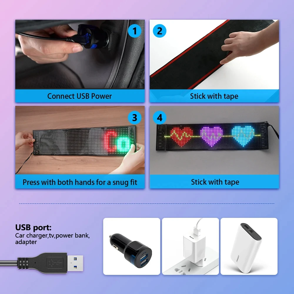 Painel de pixel de matriz led  - Car Led Light avaliação e preço