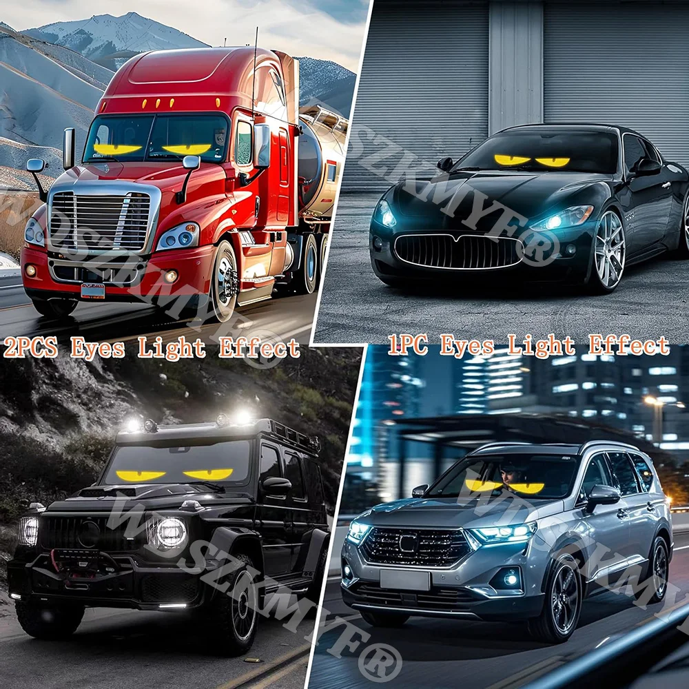 Diabo olhos multifuncional bri - Car Led Light avaliação e preço