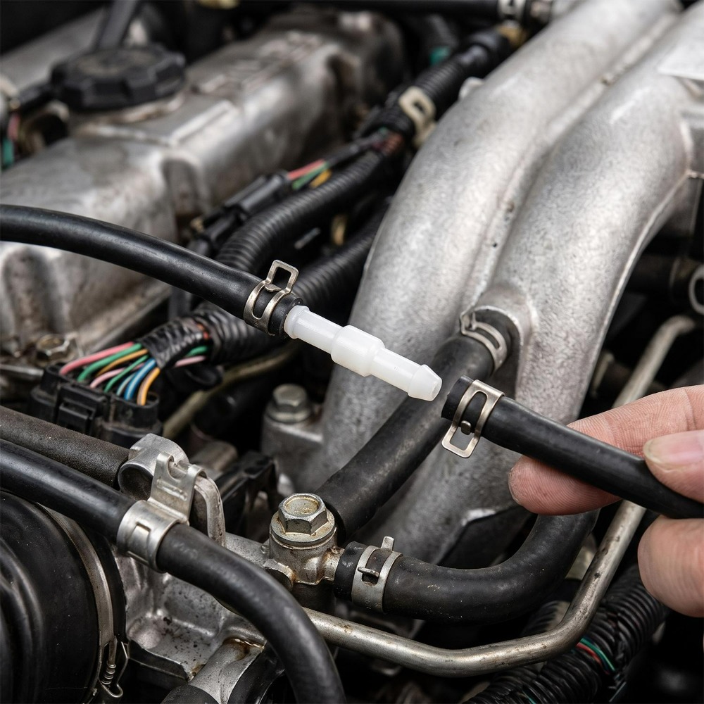 Conector Reto Preto+Branco par - Car Wiper avaliação e preço