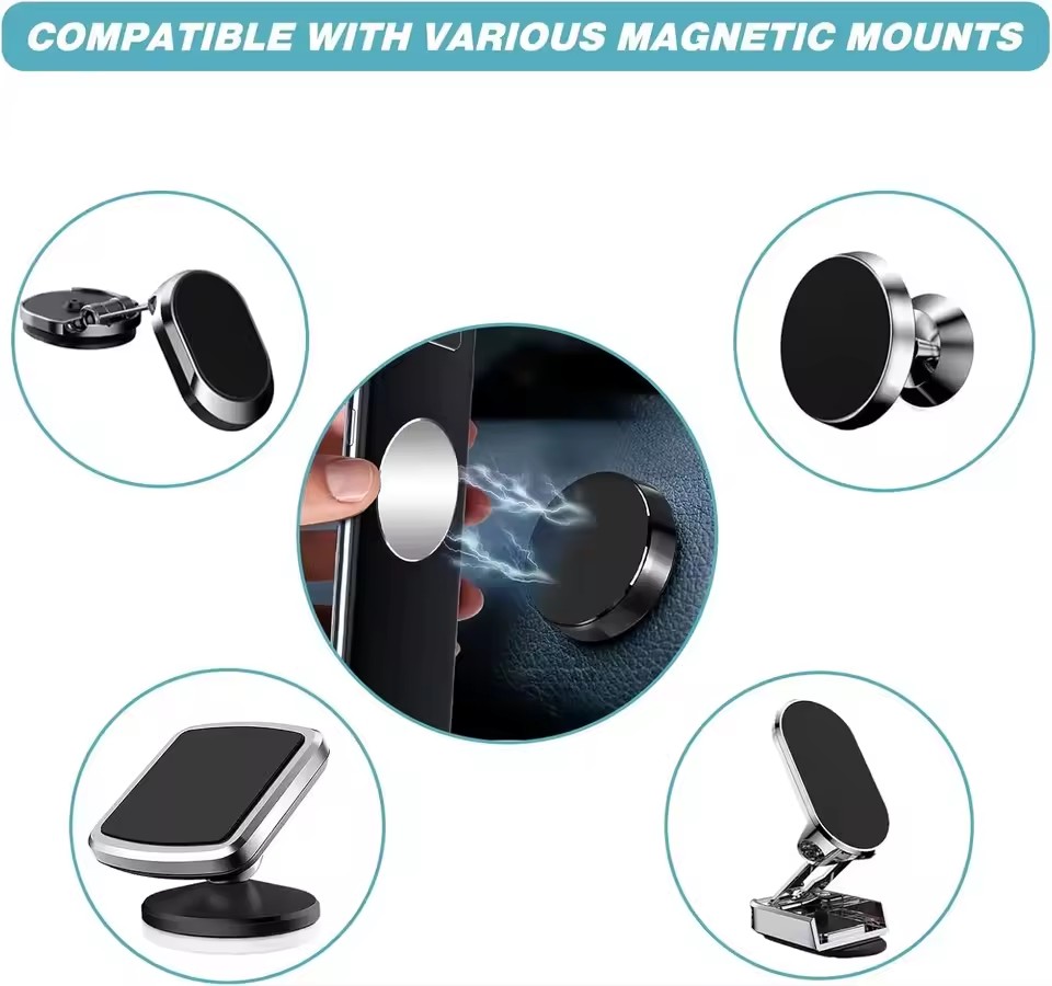 1/50 Peças Adesivos de Placa M - Car Phone Holder avaliação e preço