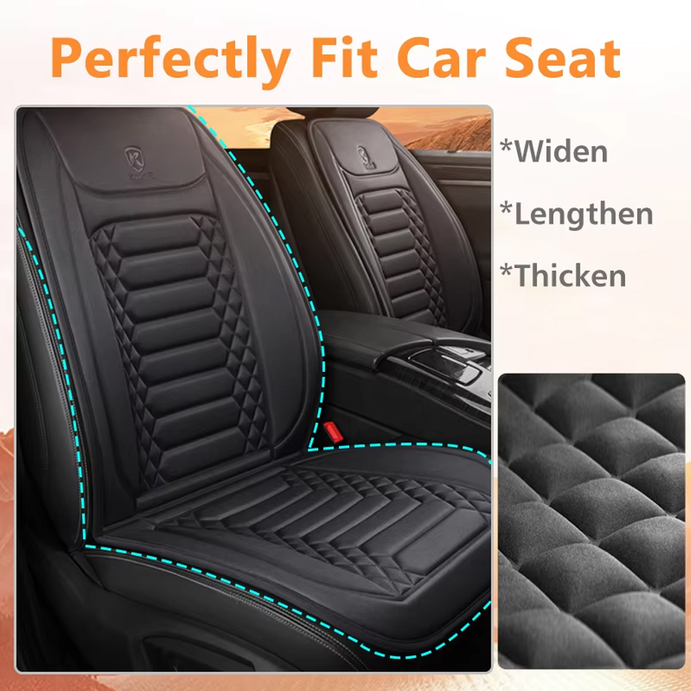 12v aquecido capa de assento d - Car Seat Cover avaliação e preço