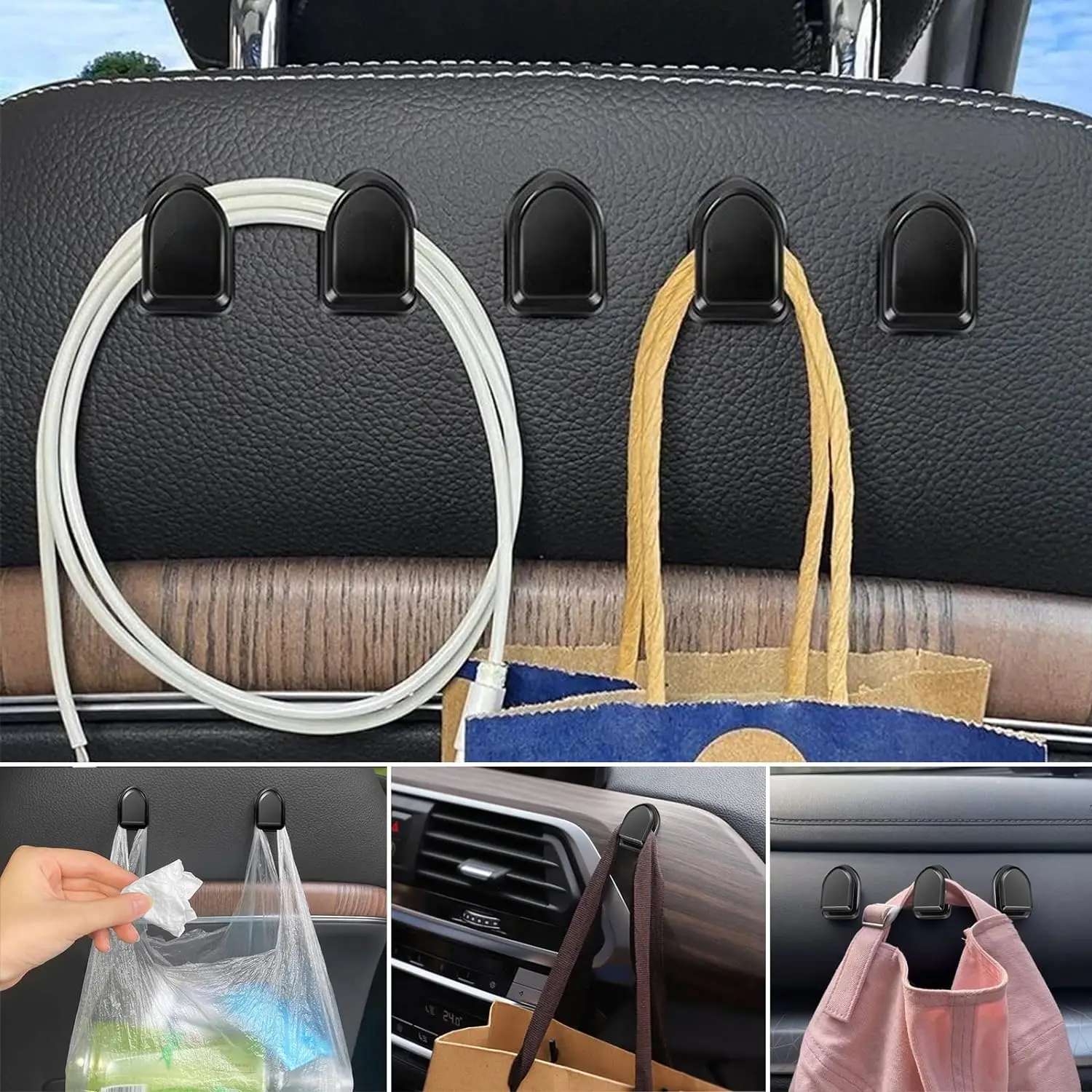 Mini Ganchos para Carro, Supor - Car Cable Organizer avaliação e preço